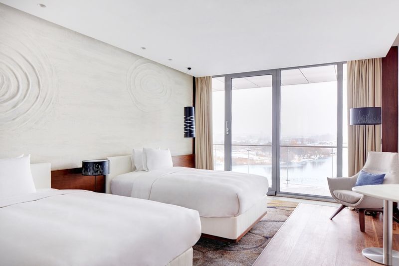 Minsk Marriott Hotel Bagian luar foto